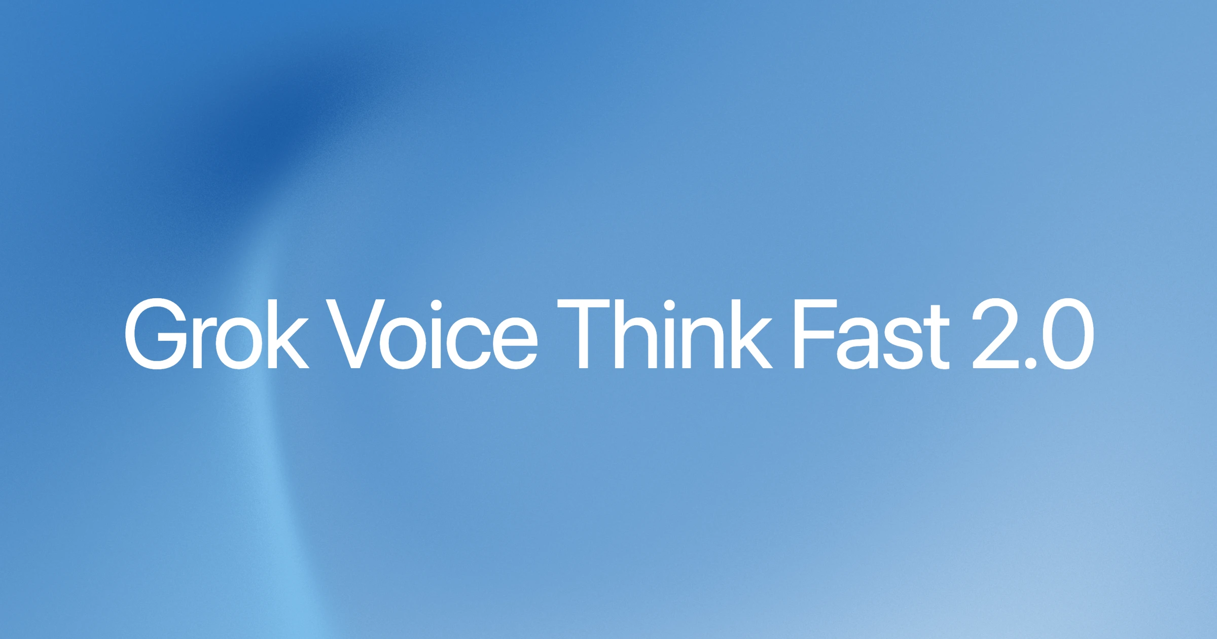 Grok Voice Think Fast 2.0 reasons while speaking